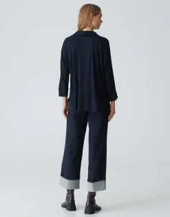 Overhemd Blouse Flavena Blauw Online Bestellen*OPUS Cheap