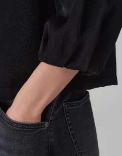 Overhemd Blouse Flixi Zwart Online Bestellen*OPUS Discount