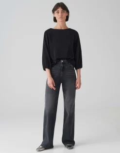 Overhemd Blouse Flixi Zwart Online Bestellen*OPUS Discount