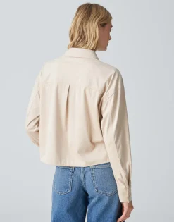 Overhemdblouse Fontega Beige Online Bestellen*OPUS Cheap
