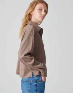 Overhemdblouse Fontega Bruin Online Bestellen*OPUS Store