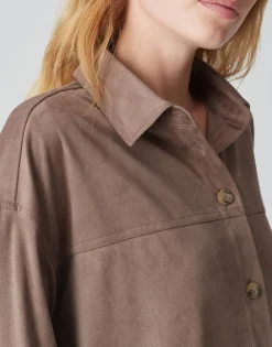Overhemdblouse Fontega Bruin Online Bestellen*OPUS Store