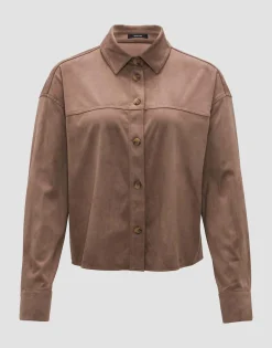 Overhemdblouse Fontega Bruin Online Bestellen*OPUS Store