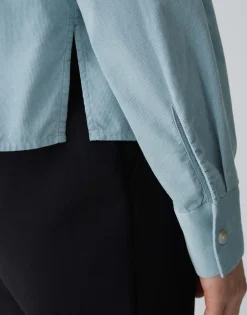 Overhemdblouse Froni Blauw Online Bestellen*OPUS Discount