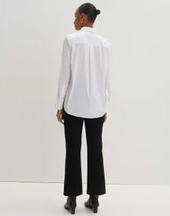 Overhemdblouse Znowi Detail Wit Online Bestellen*OPUS Store