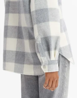 Overhemd Julola Check Grijs Online Bestellen*OPUS Clearance