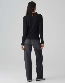 Overhemd Sanba Zwart Online Bestellen*OPUS Shop