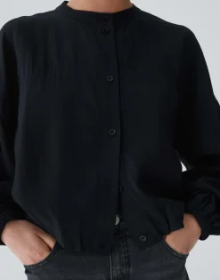 Oversized Blouse Felono Zwart Online Bestellen*OPUS Fashion