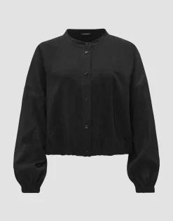 Oversized Blouse Felono Zwart Online Bestellen*OPUS Fashion