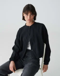 Oversized Blouse Felono Zwart Online Bestellen*OPUS Fashion