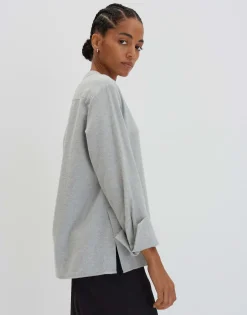Oversized Blouse Zanell Grijs Online Bestellen*OPUS Cheap