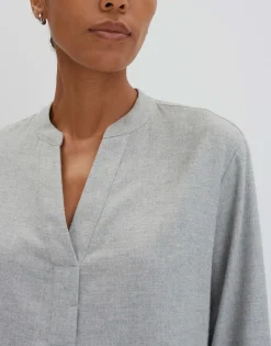 Oversized Blouse Zanell Grijs Online Bestellen*OPUS Cheap