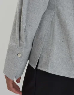 Oversized Blouse Zanell Grijs Online Bestellen*OPUS Cheap