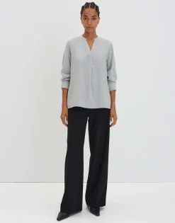 Oversized Blouse Zanell Grijs Online Bestellen*OPUS Cheap