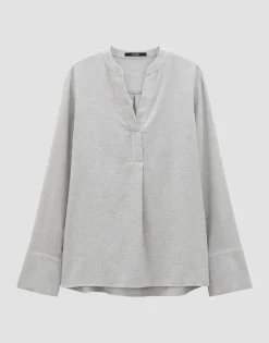 Oversized Blouse Zanell Grijs Online Bestellen*OPUS Cheap