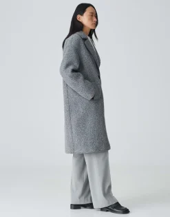 Oversized Mantel Hannie Grijs Online Bestellen*OPUS New