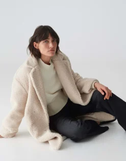 Oversized Mantel Honise Beige Online Bestellen*OPUS Best