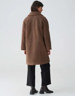 Oversized Mantel Honise Bruin Online Bestellen*OPUS Fashion