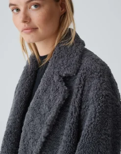 Oversized Mantel Honise Grijs Online Bestellen*OPUS Sale
