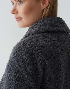 Oversized Mantel Honise Grijs Online Bestellen*OPUS Sale