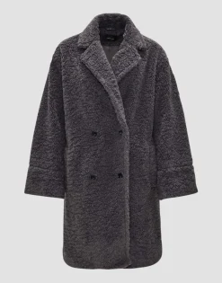 Oversized Mantel Honise Grijs Online Bestellen*OPUS Sale