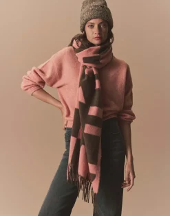 Oversized Sjaal Amadita Scarf Roze Online Bestellen*OPUS New