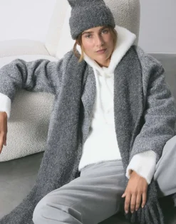Oversized Sjaal Amoni Scarf Grijs Online Bestellen*OPUS Store