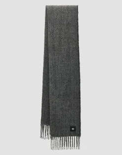 Oversized Sjaal Aneda Scarf Grijs Online Bestellen*OPUS Clearance