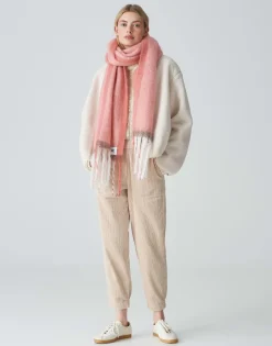 Oversized Sjaal Anuno Scarf Roze Online Bestellen*OPUS Sale