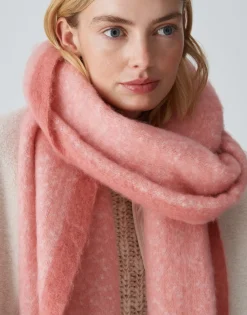 Oversized Sjaal Anuno Scarf Roze Online Bestellen*OPUS Sale