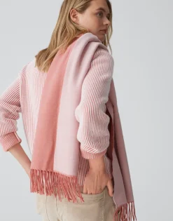 Oversized Sjaal Atopa Scarf Roze Online Bestellen*OPUS Fashion