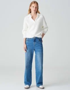 Oversized Trui Posson Wit Online Bestellen*OPUS Discount