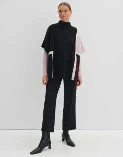 Poncho Basteina Cape Zwart Online Bestellen*OPUS Cheap