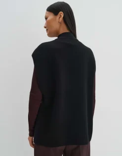 Poncho Bjanne Cape Zwart Online Bestellen*OPUS Discount