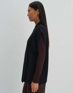 Poncho Bjanne Cape Zwart Online Bestellen*OPUS Discount