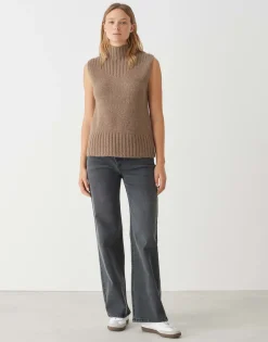 Pullunder Pogeti Bruin Online Bestellen*OPUS New