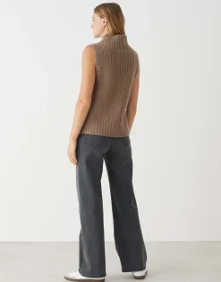 Pullunder Pogeti Bruin Online Bestellen*OPUS New