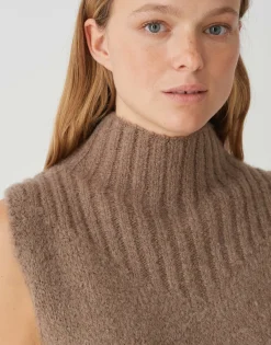 Pullunder Pogeti Bruin Online Bestellen*OPUS New