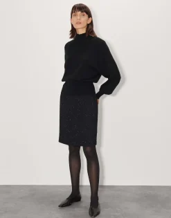 Rok Onax Glitter Zwart Online Bestellen*OPUS Discount