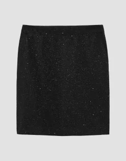 Rok Onax Glitter Zwart Online Bestellen*OPUS Discount
