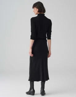 Satijnen Rok Rawi Zwart Online Bestellen*OPUS New