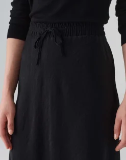 Satijnen Rok Rawi Zwart Online Bestellen*OPUS New