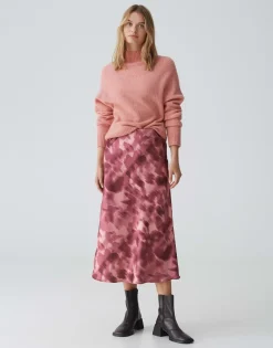 Satijnen Rok Runaba Roze Online Bestellen*OPUS Cheap