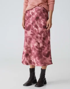 Satijnen Rok Runaba Roze Online Bestellen*OPUS Cheap