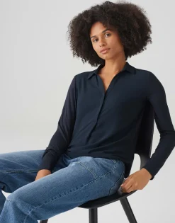 Shirtblouse Frera Blauw Online Bestellen*OPUS Outlet