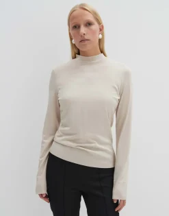 Shirt Met Col Karlette Detail Beige Online Bestellen*OPUS Hot