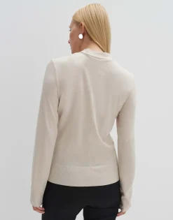 Shirt Met Col Karlette Detail Beige Online Bestellen*OPUS Hot