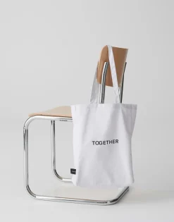 Shopper Canvas Wit Online Bestellen*OPUS Cheap