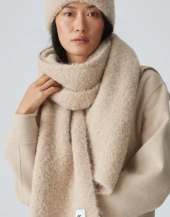 Sjaal Apedita Scarf Beige Online Bestellen*OPUS Best Sale