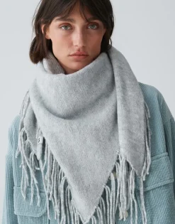 Sjaal Awaro Scarf Grijs Online Bestellen*OPUS Clearance